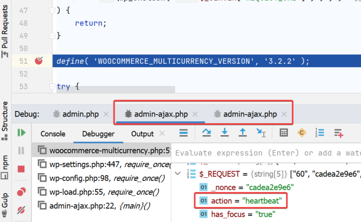 Heartbeats disturb debugging