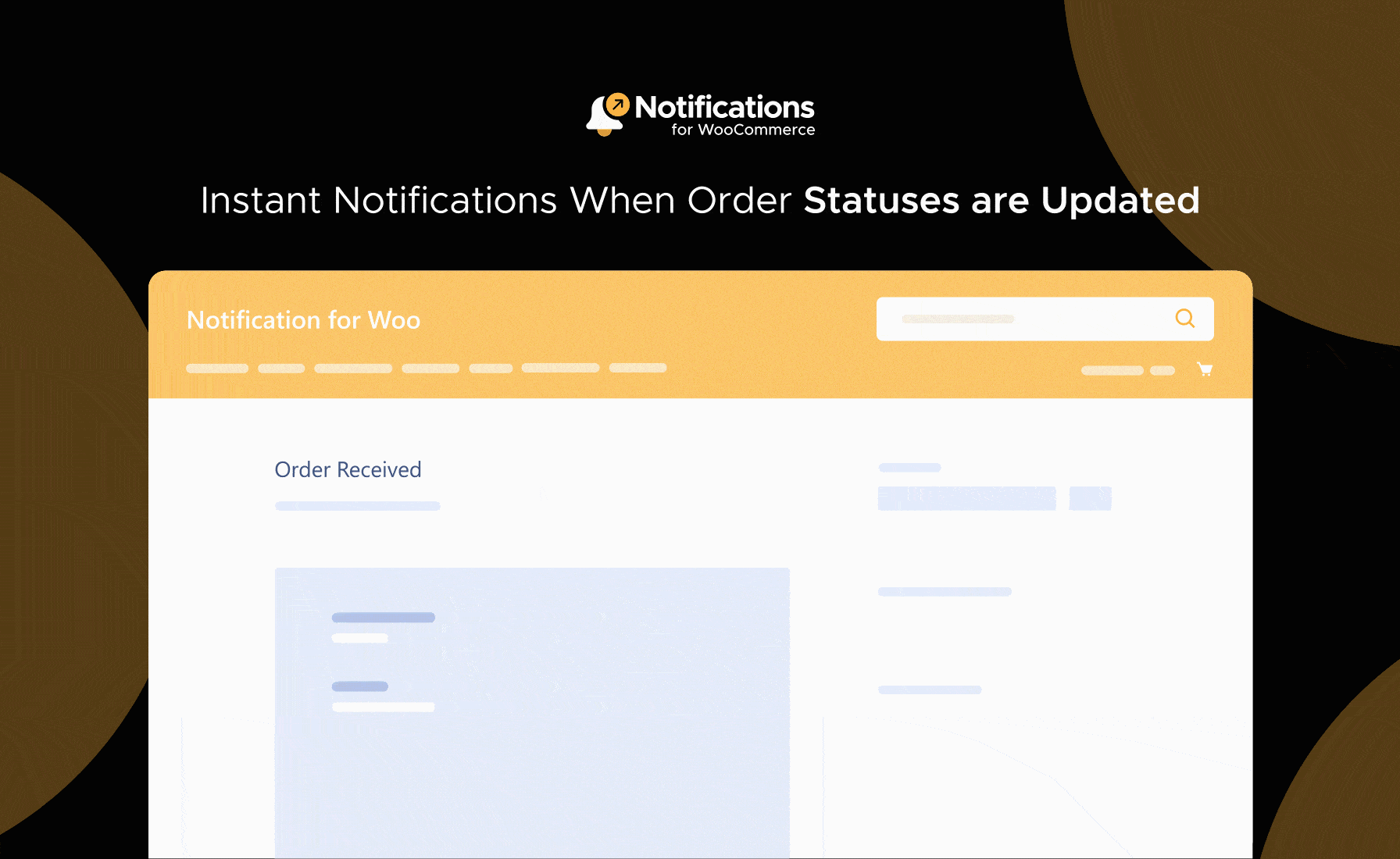 Instant Notifications When Order Statuses are Updated Feature