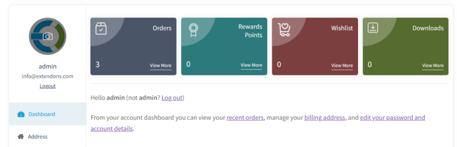 Add and change the My Account avatar
