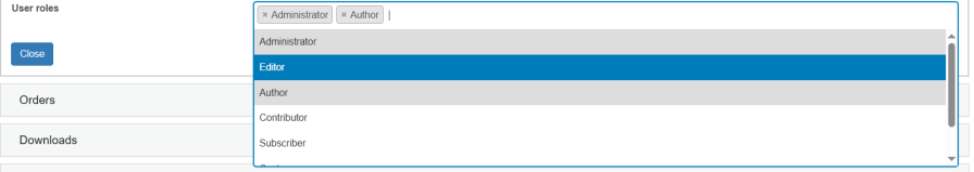 Assign Banners to User Roles