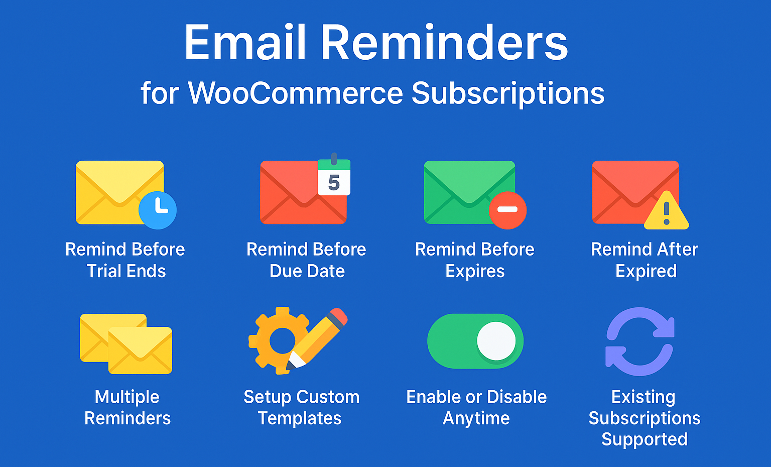 Email Reminders for WooCommerce Subscriptions - WooCommerce Marketplace