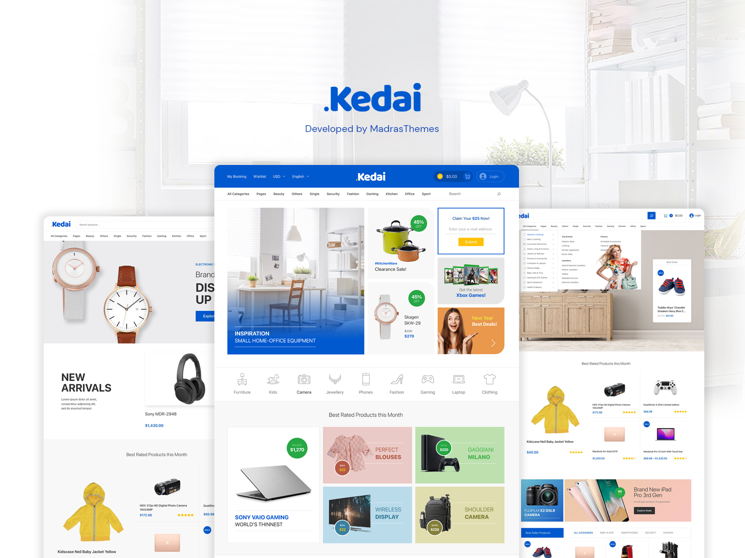 Kedai - Electronics Store WooCommerce Theme