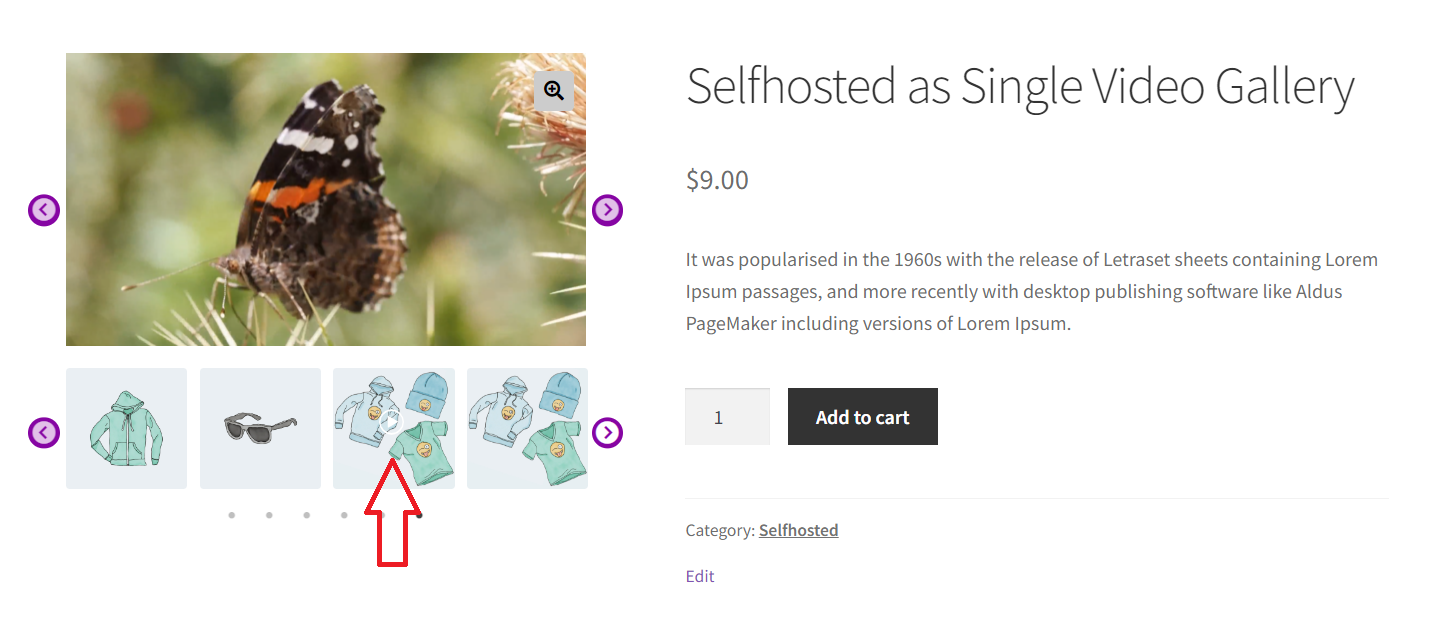 adding videos to your product gallery