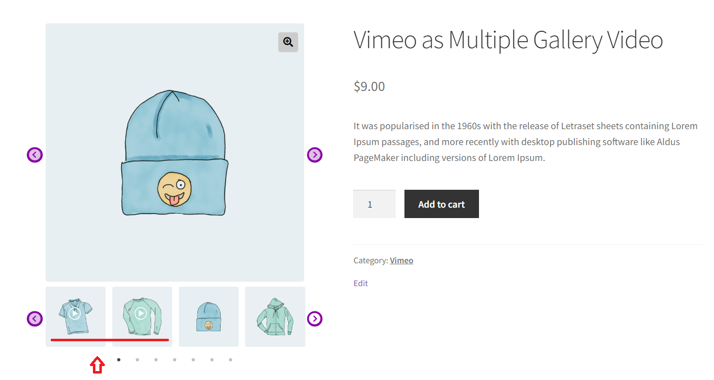 adding videos to your product gallery