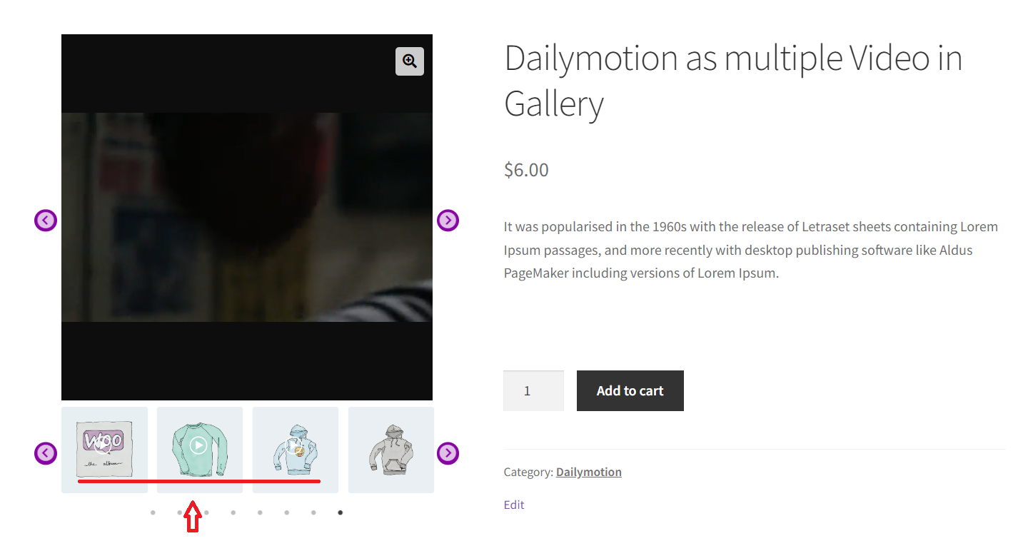 adding videos to your WooCommerce product gallery