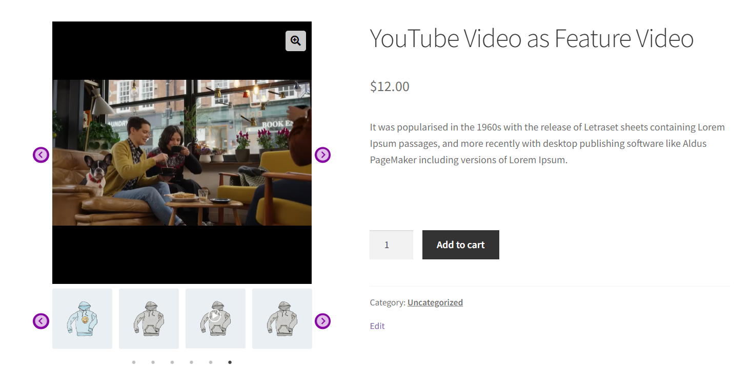 adding videos to your product gallery