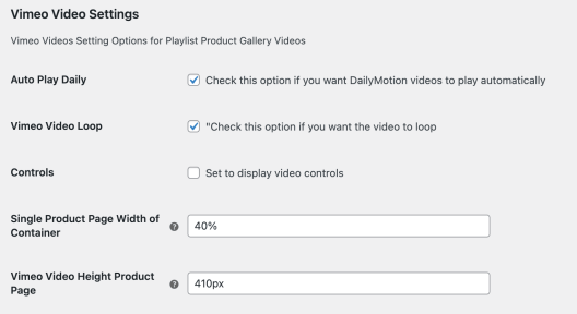 Vimeo Playlist Example YouTube Playlists and Product Gallery Videos for WooCommerce ...