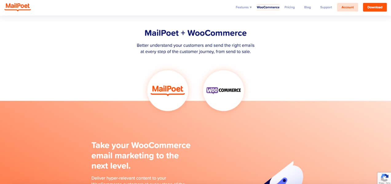 MailPoet + WooCommerce information