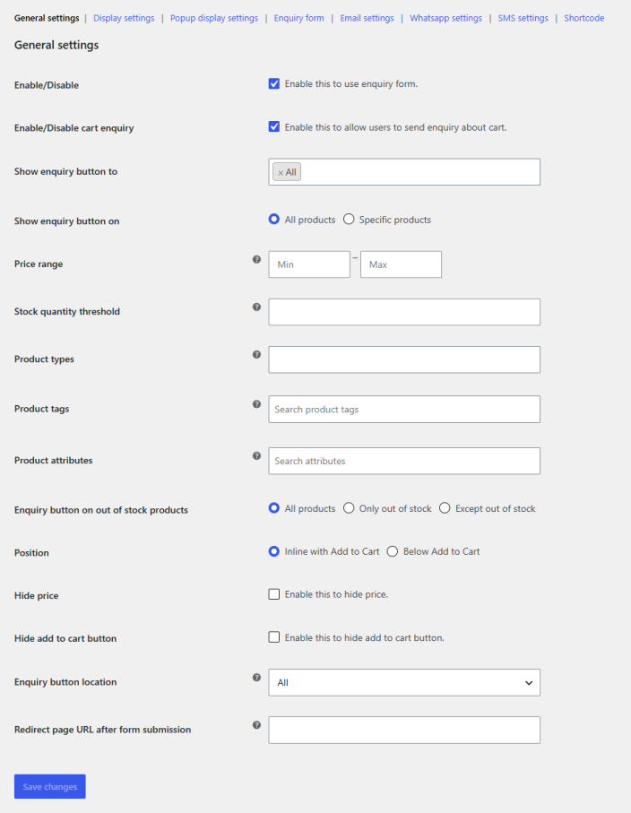 General Settings