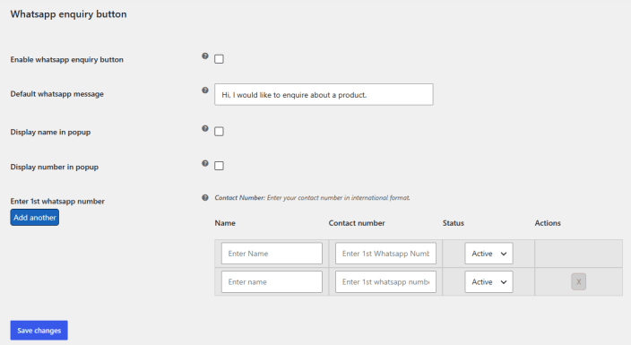 WhatsApp Settings