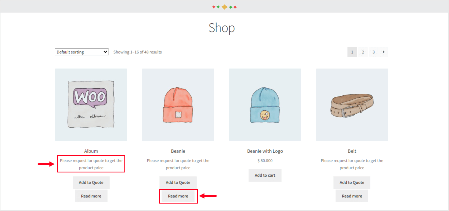 woocommerce price on request and quote plugin