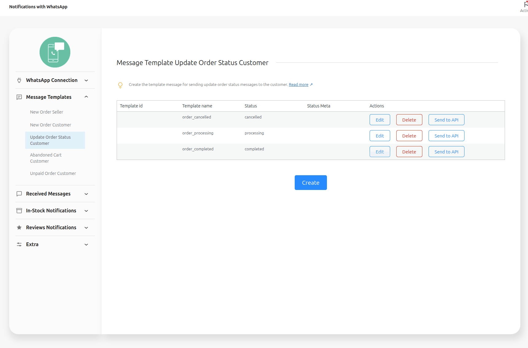 Notifications with WhatsApp Documentation - WooCommerce