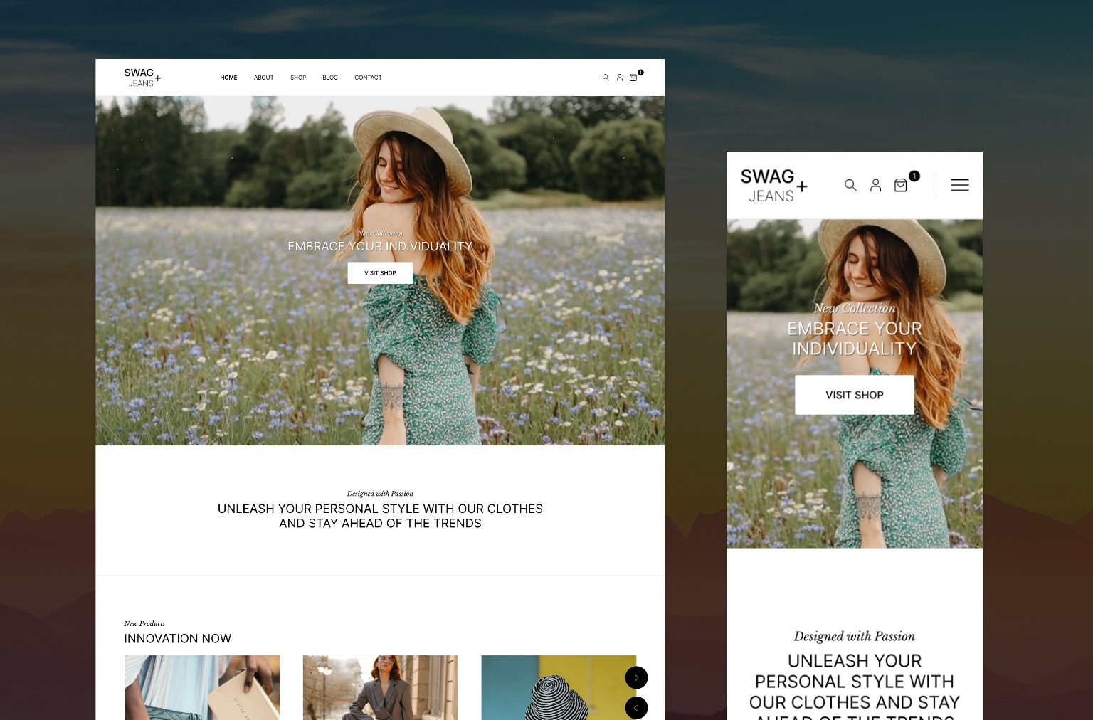 Swag Responsive layout