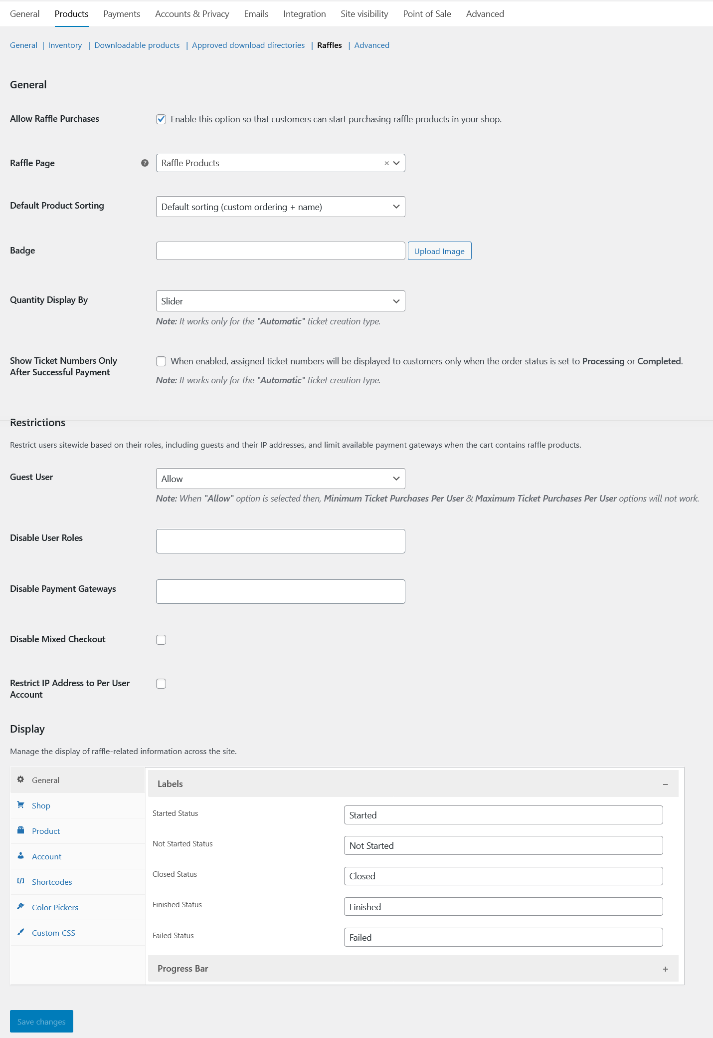 Ultimate Raffle Documentation - WooCommerce