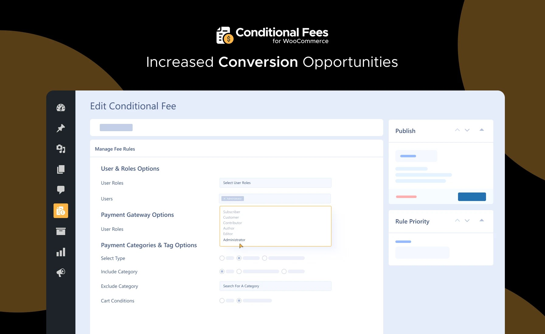 Conditional Fees for WooCommerce | Payment Method & Rules