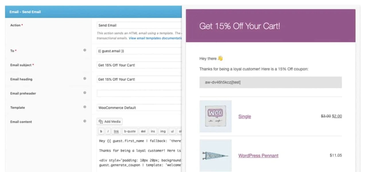 creating Woo transactional emails