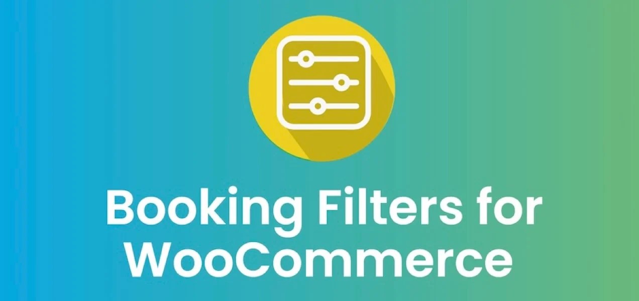 Booking filters for WooCommerce