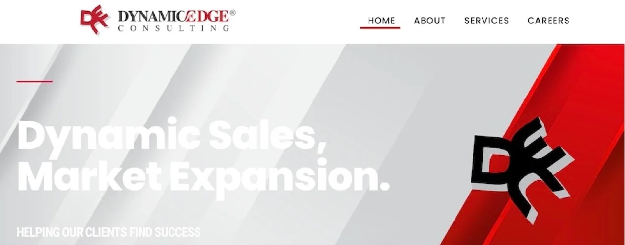 DynamicEdge consulting website