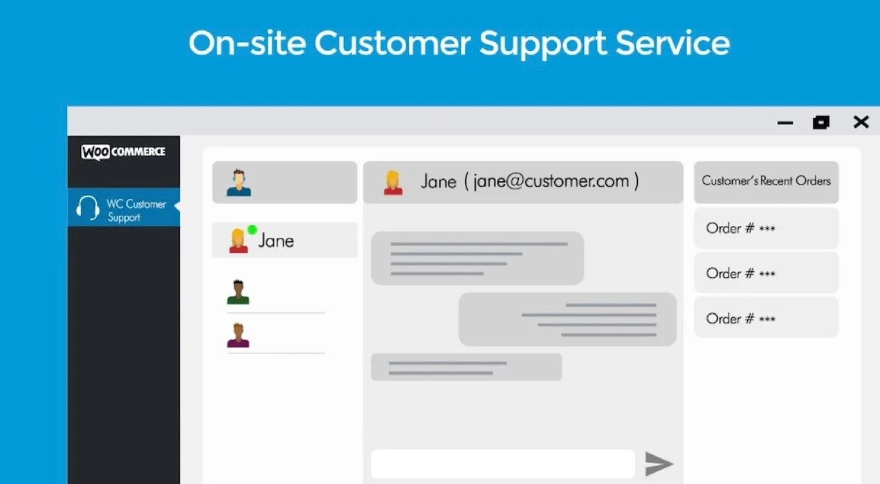 customer support example