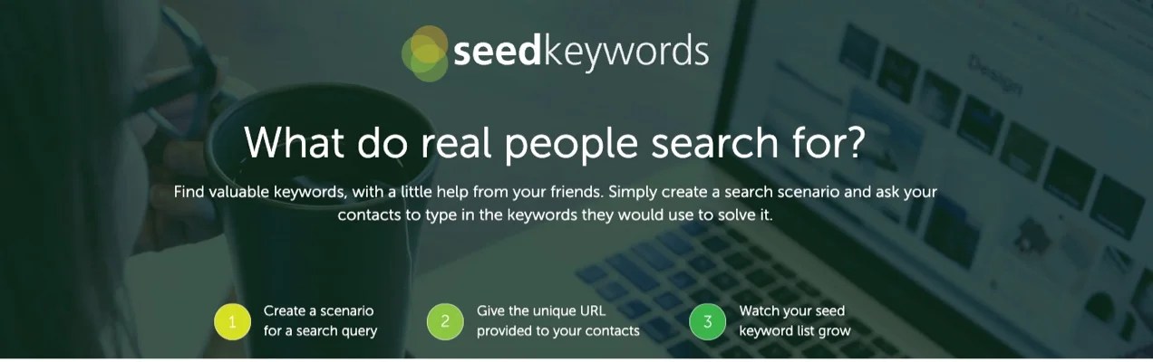 SeedKeywords homepage