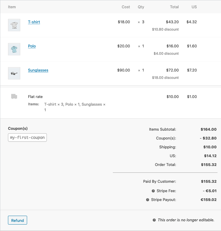 Single Order Page and Manually Adding an Order Documentation - WooCommerce