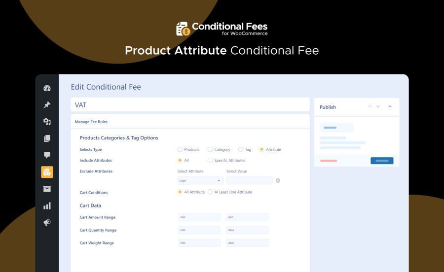 Product Attribute Conditional Fee