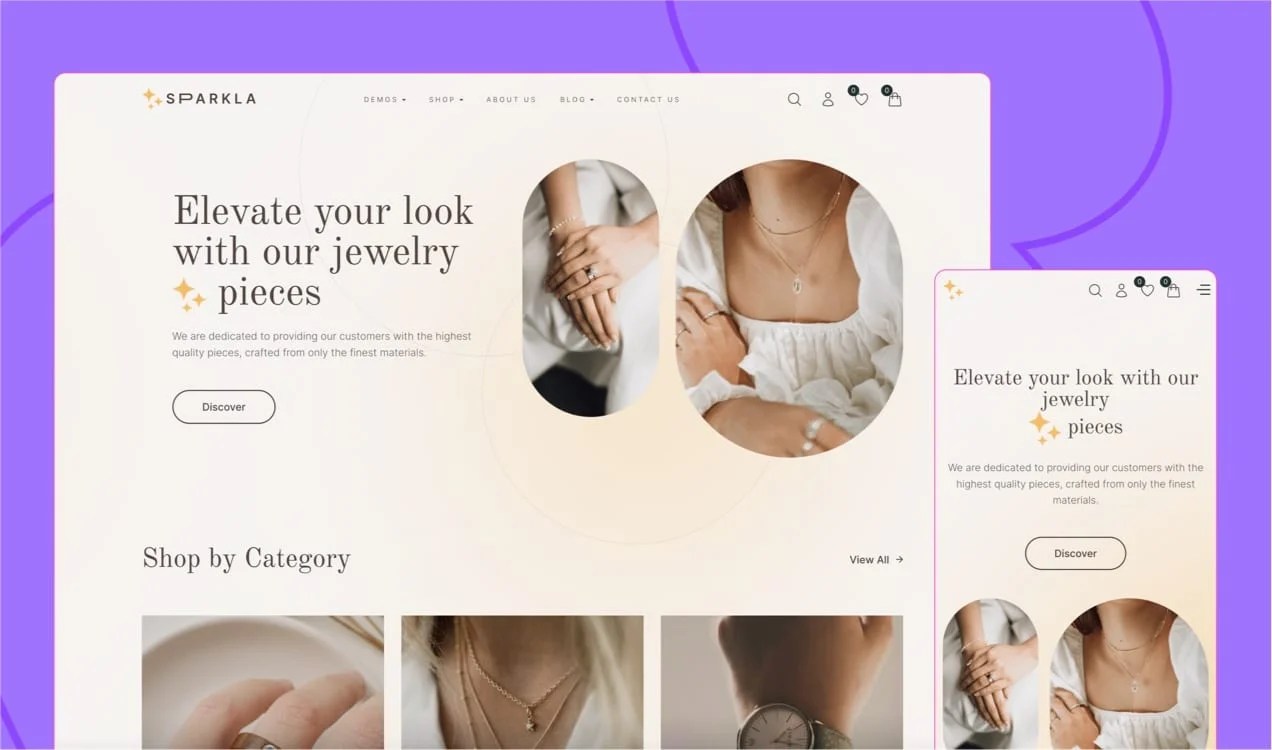 Jewelry Theme Design