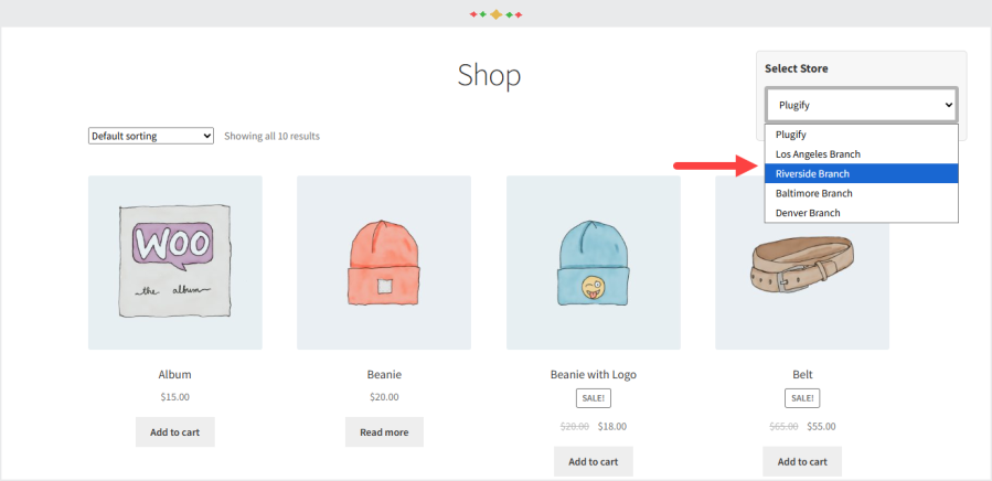 woocommerce multi store manager plugin