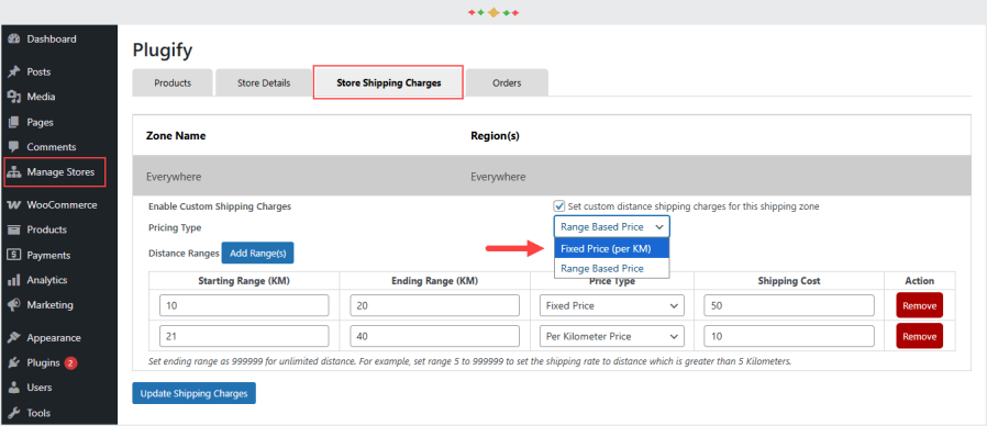 woocommerce multi store manager plugin