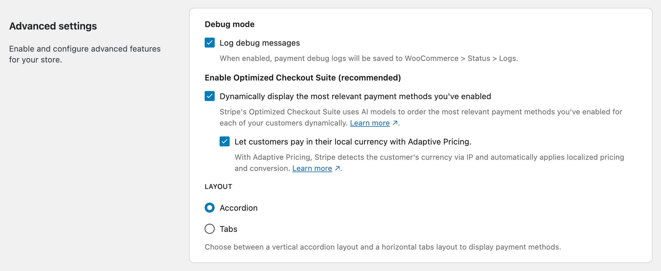Settings Guide Documentation - WooCommerce