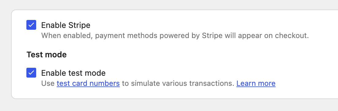 Testing the Stripe extension Documentation - WooCommerce