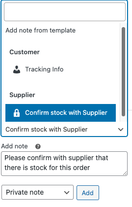 Enhanced Order Notes - WooCommerce Marketplace
