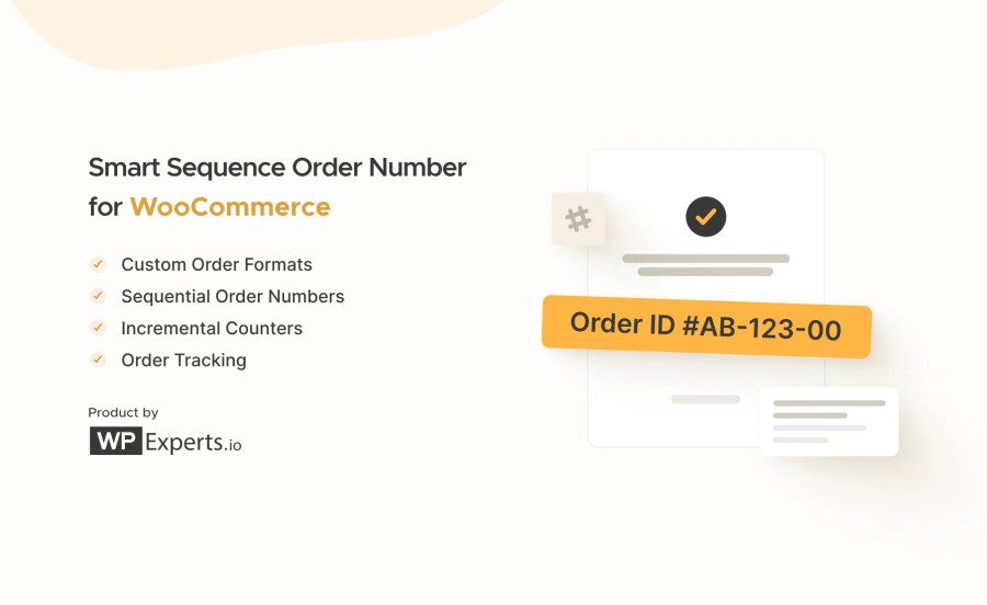 Smart Sequence Order Number for WooCommerce