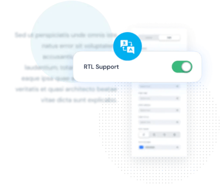 WPML compatibility and LTR and RTL support