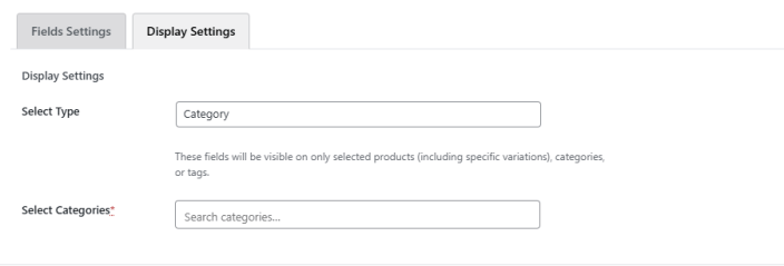 Display Settings