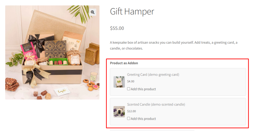 Sell Other Products as Add-Ons