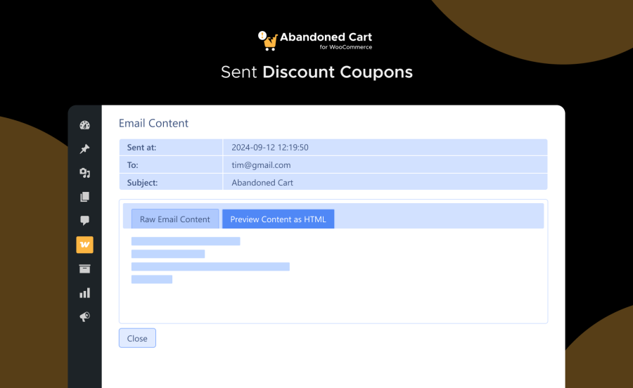 Send Discount Coupons