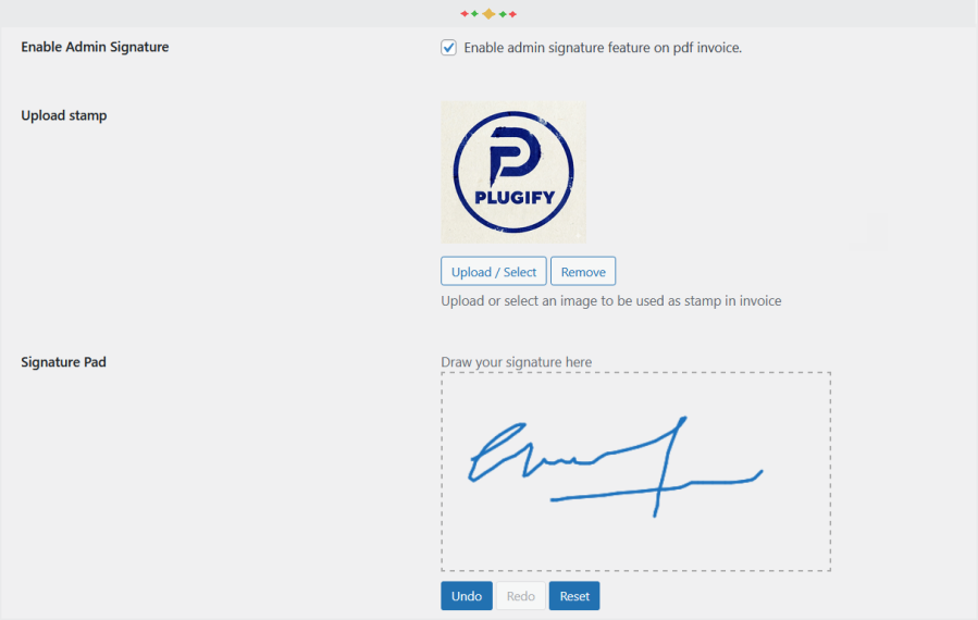 woocommerce digital order signature plugin