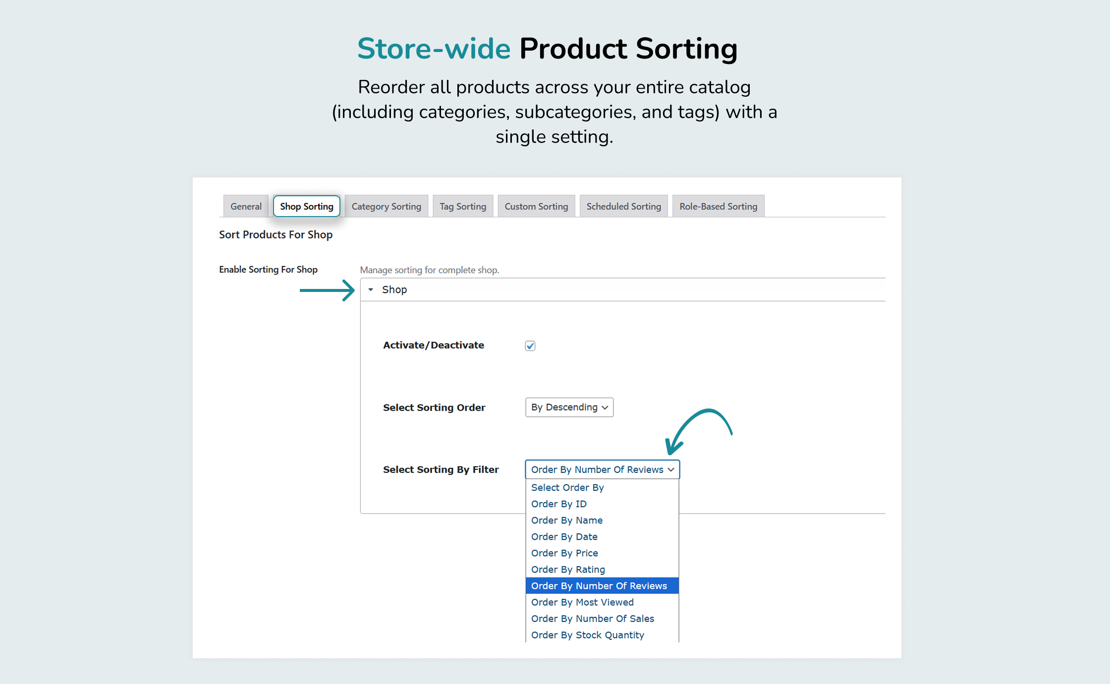 Extify Sort Products - WooCommerce Marketplace