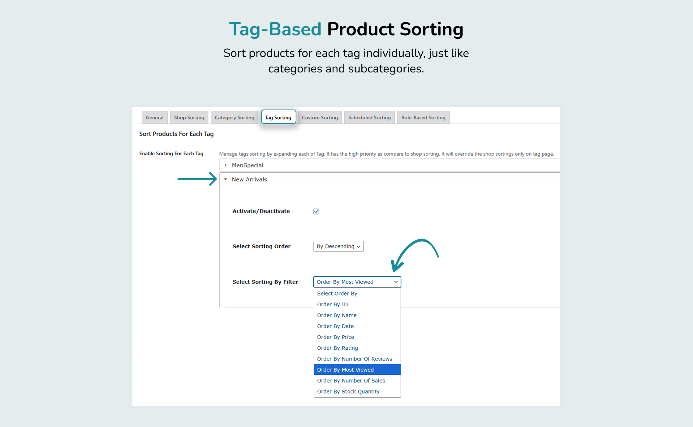 Extify Sort Products - WooCommerce Marketplace
