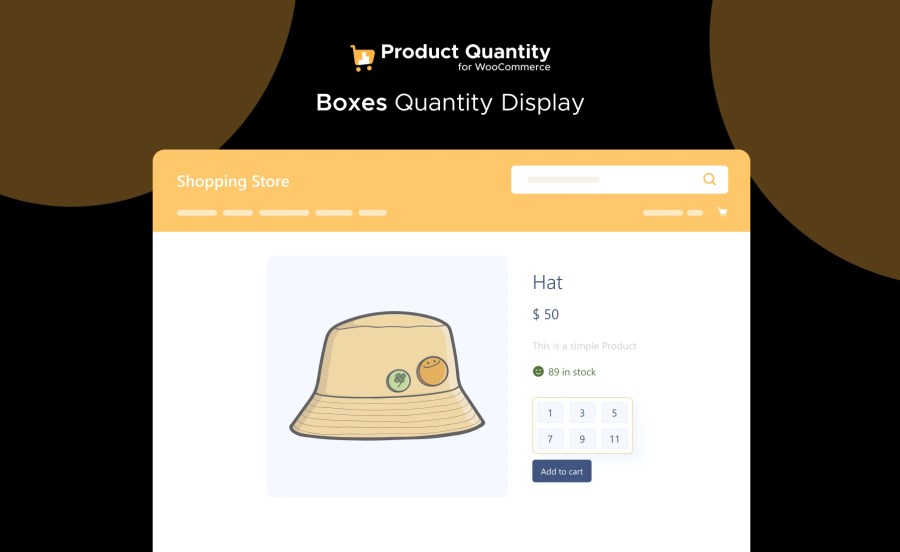 Multiple Product Quantity Display Boxes Types Feature