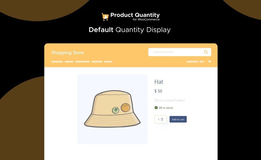 Multiple Product Quantity Display Default Types Feature