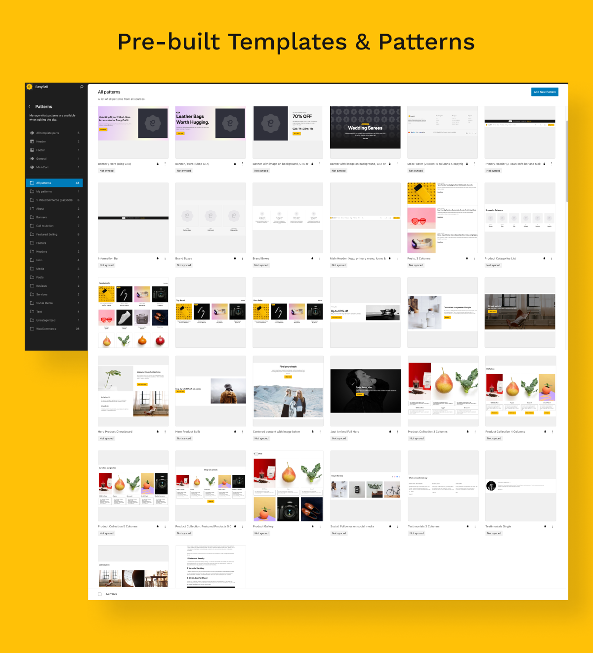 EasySell Block Theme Marketplace