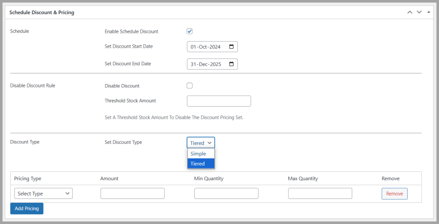 WooCommerce Role Based Pricing and Discounts Scheduling