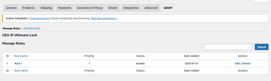 Add Multiple Rules to Block Users