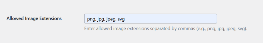 Allow Specific Image Upload Types (New)