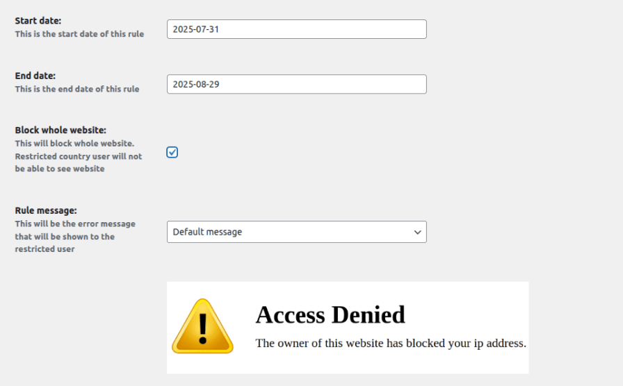 Block Your Entire Website