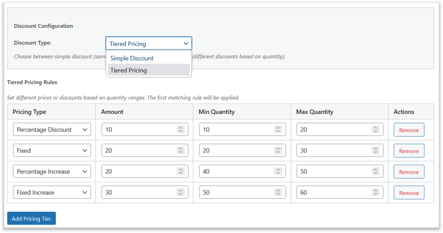 Tiered & Role Based Pricing for WooCommerce