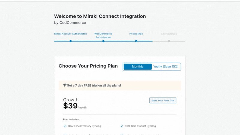 Mirakl WooCommerce Connector pricing 