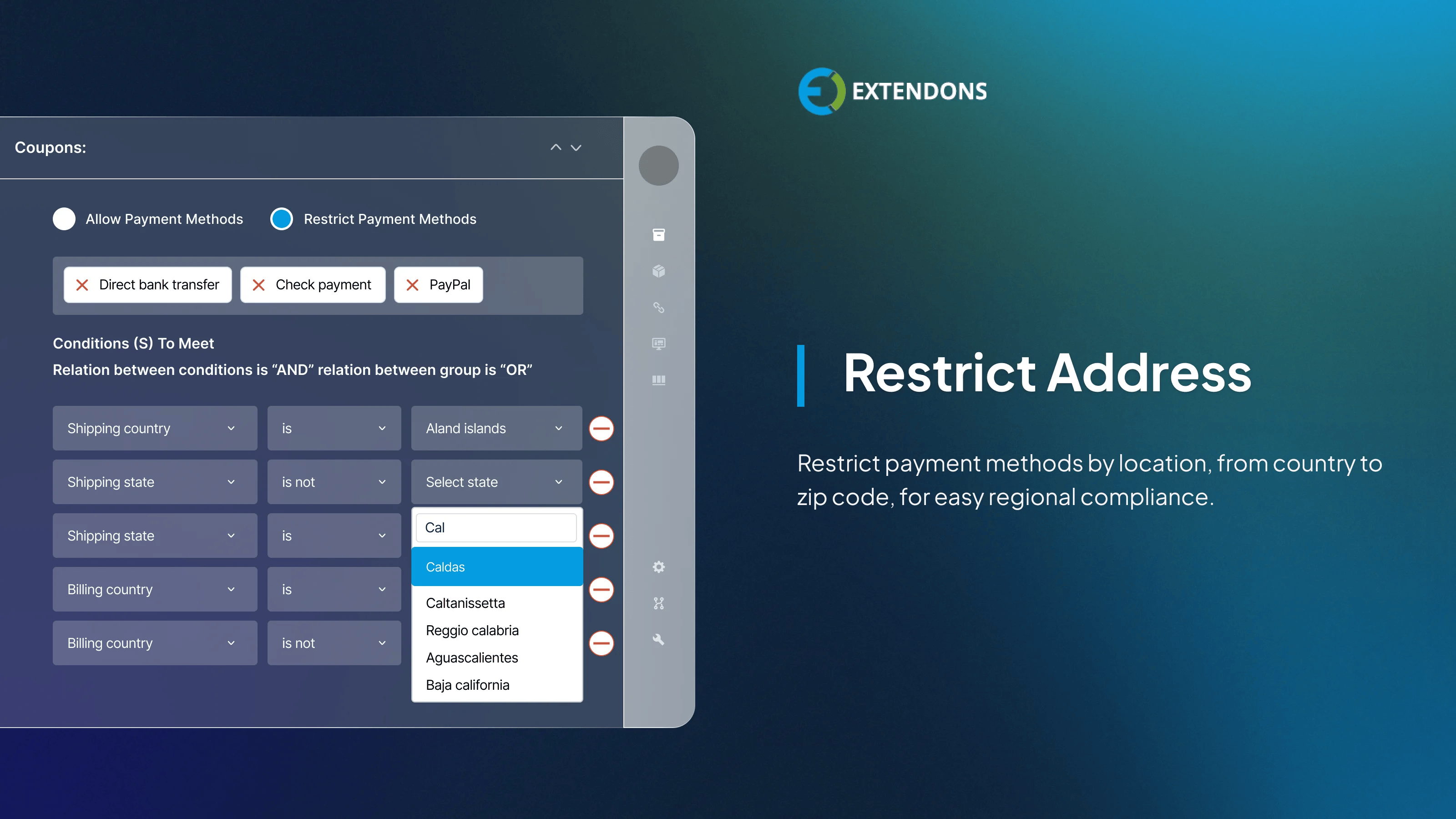 WooCommerce conditional payment gateways - Woo Marketplace